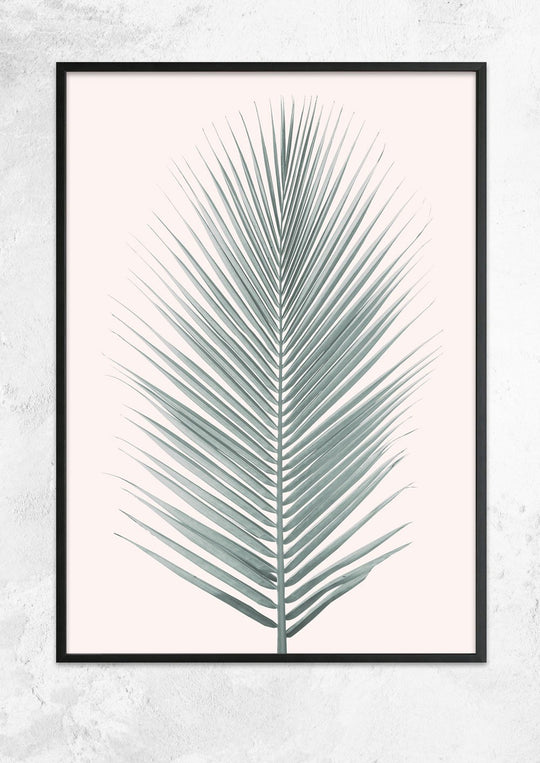 Silver Coconut Palm Leaf