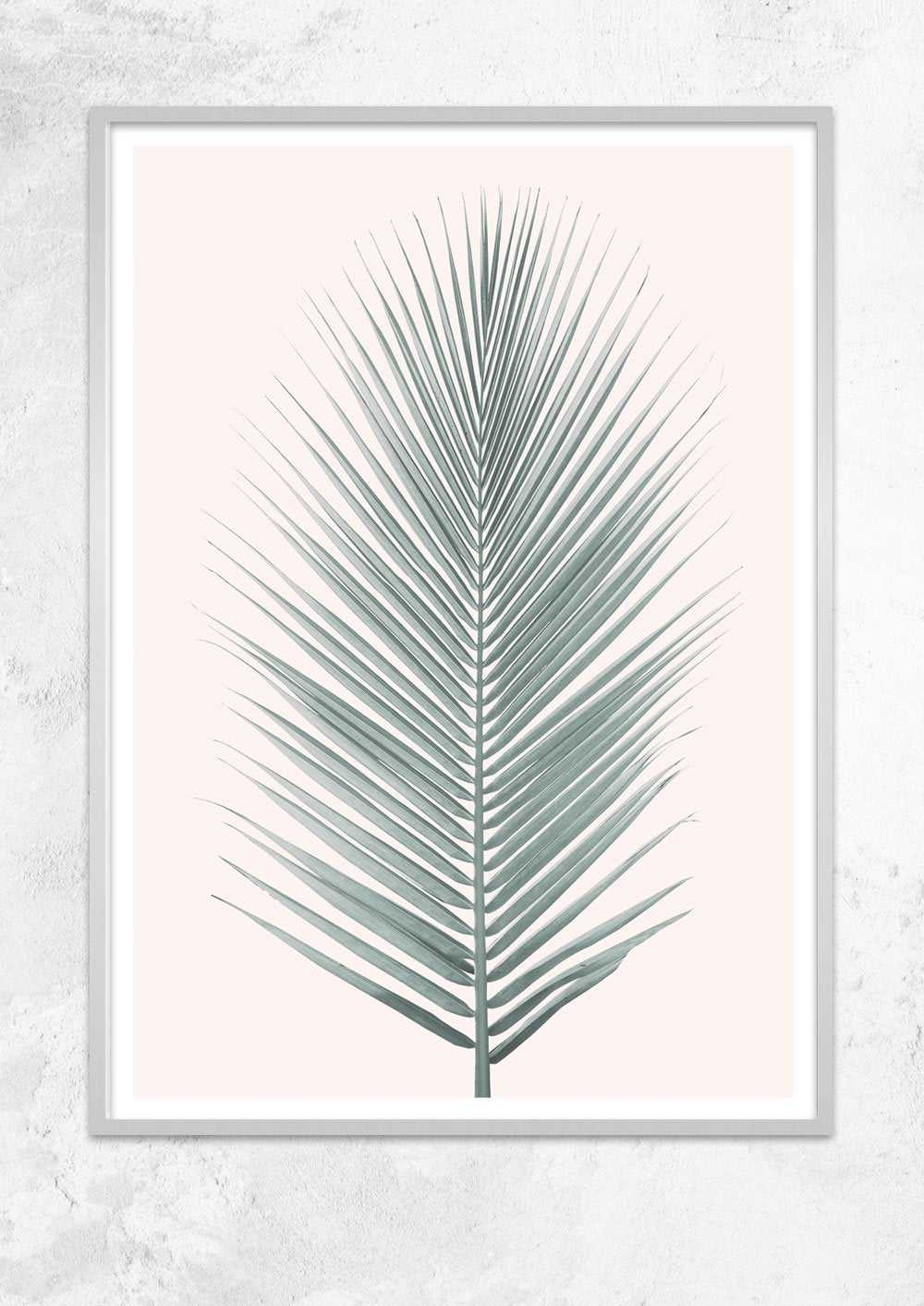 Silver Coconut Palm Leaf