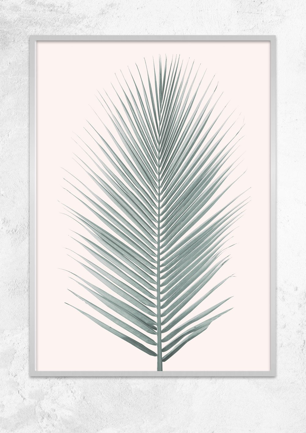 Silver Coconut Palm Leaf