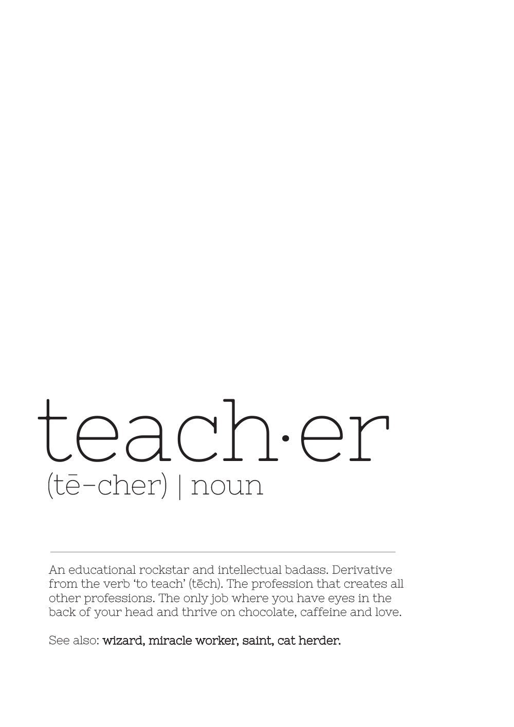 Teacher