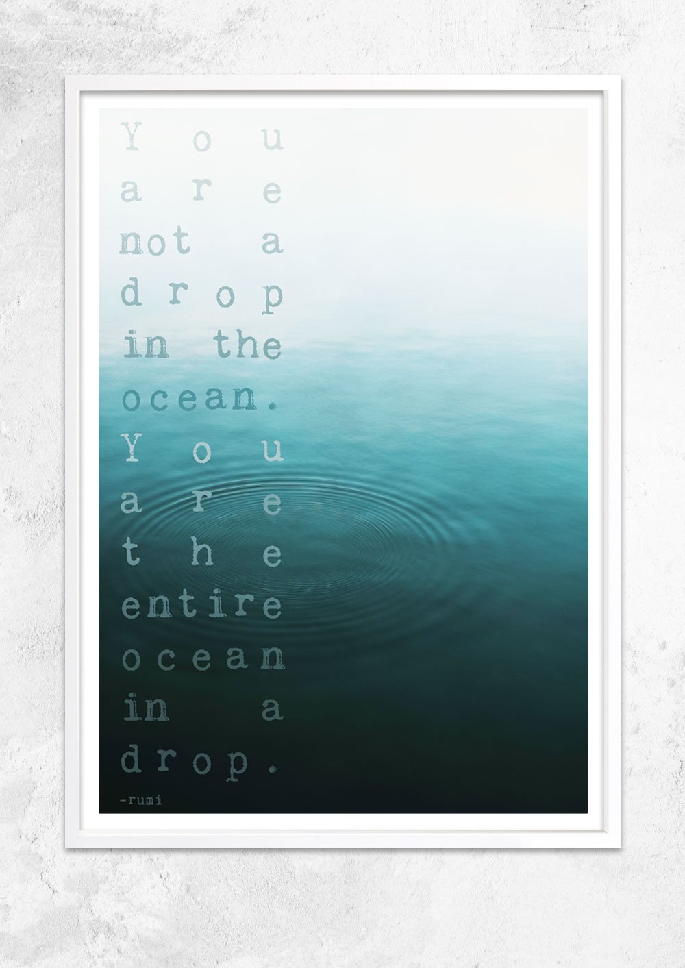 Rumi Ocean Drop